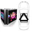 Leadleds 3-sided Car Roof Sign Programmable Scrolling Message Triangle Shaped