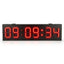6 inch red LED temperature display sign for outdoor use