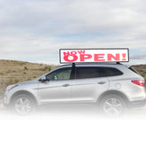 Car roof sign low power consumption