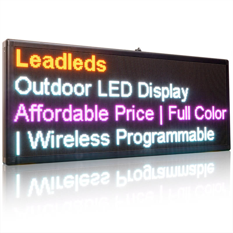 Energy-efficient outdoor LED display