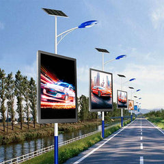 LED street sign for road light poles