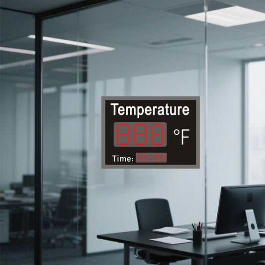 Office_digital_temp_clock_with_LED