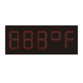 Leadleds Outdoor Led Temperature Display 5 Digits Thermometer Fahrenheit