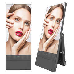 Outdoor LED display with light sensor