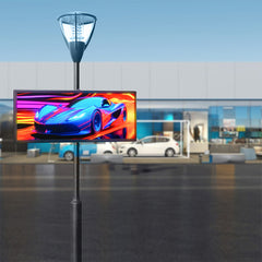 Outdoor LED screen installation