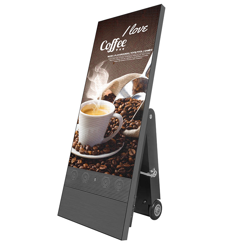 Portable outdoor LED display