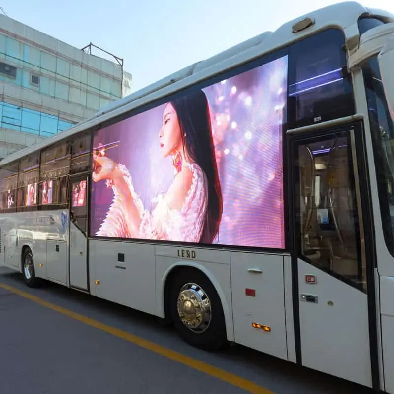 Vehicle LED sign with app control