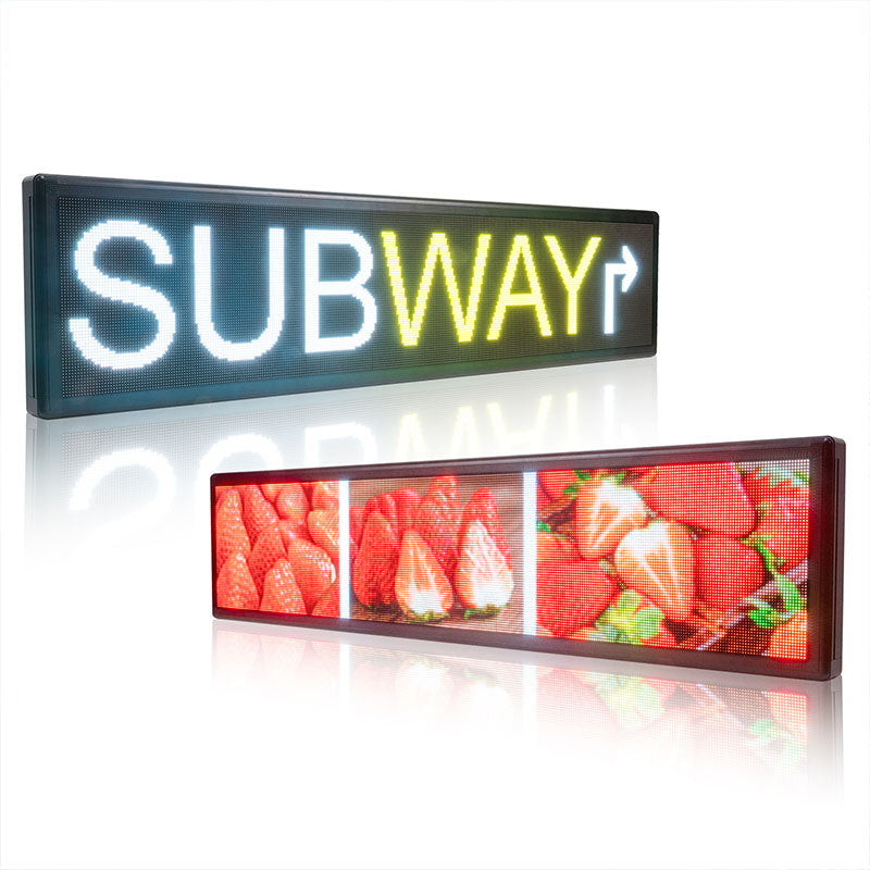 Waterproof LED outdoor sign