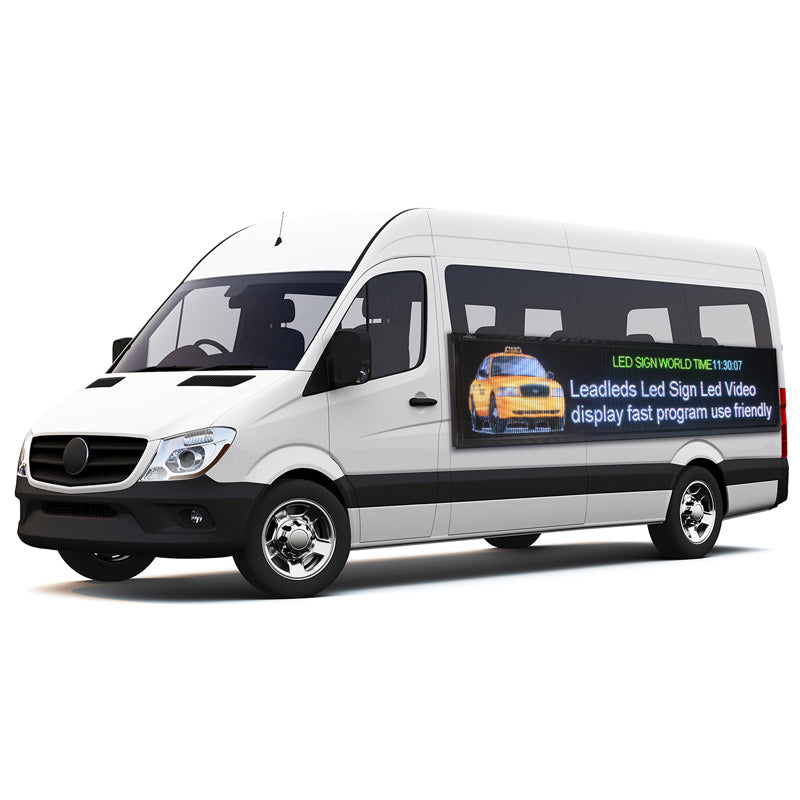 Leadleds Programmable Outdoor LED Display Picture TV Board  for Van