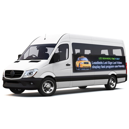 Leadleds Programmable Outdoor LED Display Picture TV Board for Van