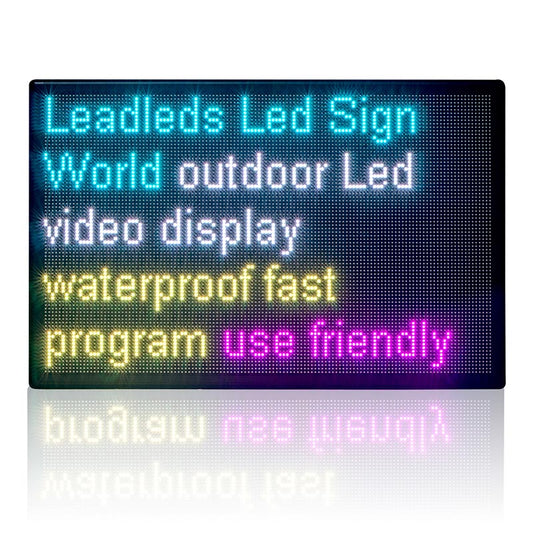 wifi LED sign board for outdoor ads