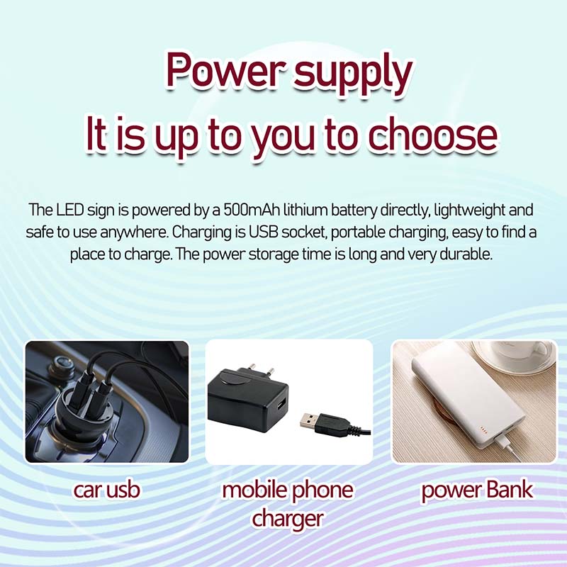 flexible portable sign