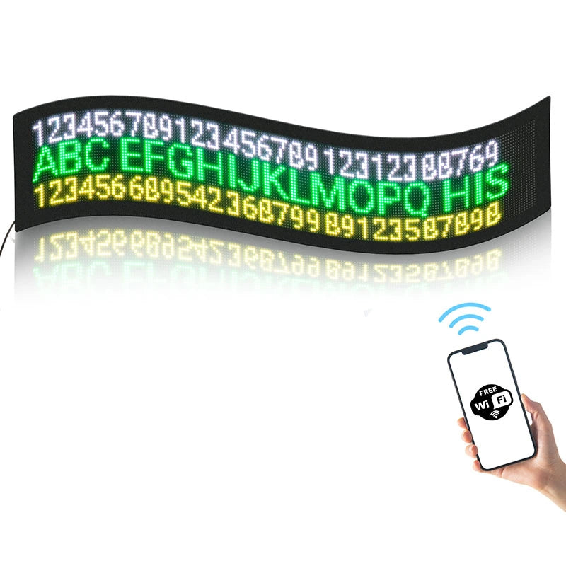 thin flexible led screen