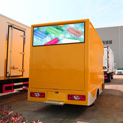 truck sign at the back