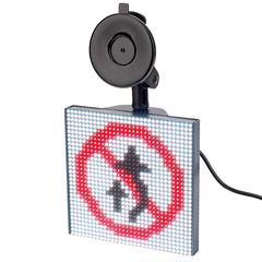 rear window car sign