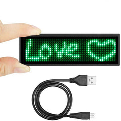 Leadleds Bluetooth LED Name Badge Rechargeable Name Tag