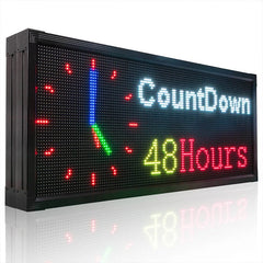 led countdown clock display