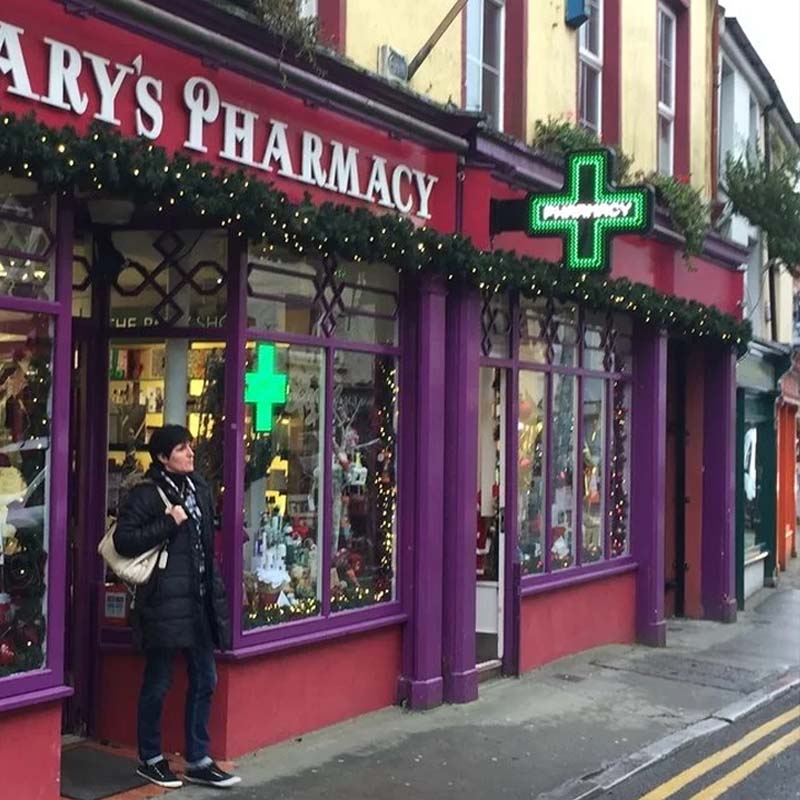 Leadleds Full Color Led Crosses Double-sided Pharmacy Signage