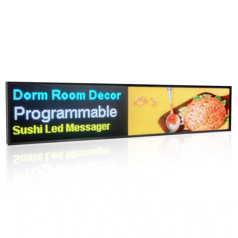 Leadleds 78 in High Definition Full Color LED Sign Durable Cabinet Message Board