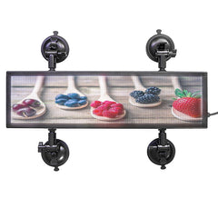 back off sign for car