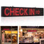 electronic scrolling message board
