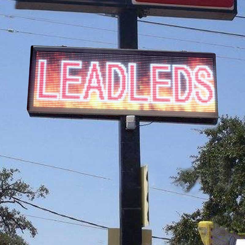 outdoor electronic reader boards