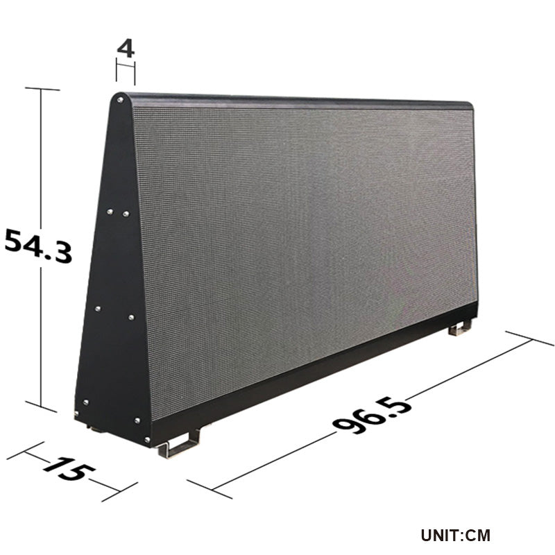Leadleds Vehicle Roof Top Sign Advertising Messages Board Two Sides Visibility