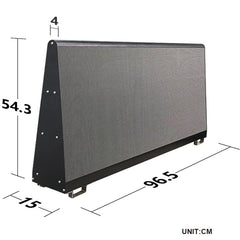 Leadleds Vehicle Roof Top Sign Advertising Messages Board Two Sides Visibility