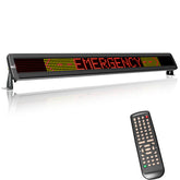 scrolling remote control led sign board