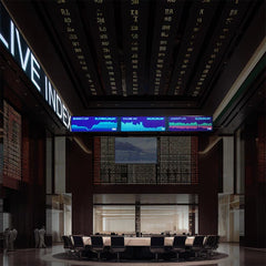 Corner ticker