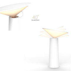 Leadleds LED Desk Lamp USB Charging Touch Sensitive Control Adjustable Brightness Reading Light - Leadleds