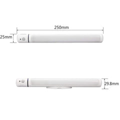 Leadleds 5-LED Motion Sensor Light Battery Operated Closet Light With Magnetic Strip