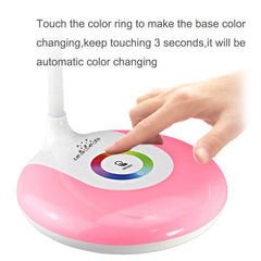Leadleds Desk Lamps Book Reading Lights with Touch-Sensitive Control Panel, 256 Color Changing Base, USB Rechargeable LED Bedside Lamps Night Light - Leadleds
