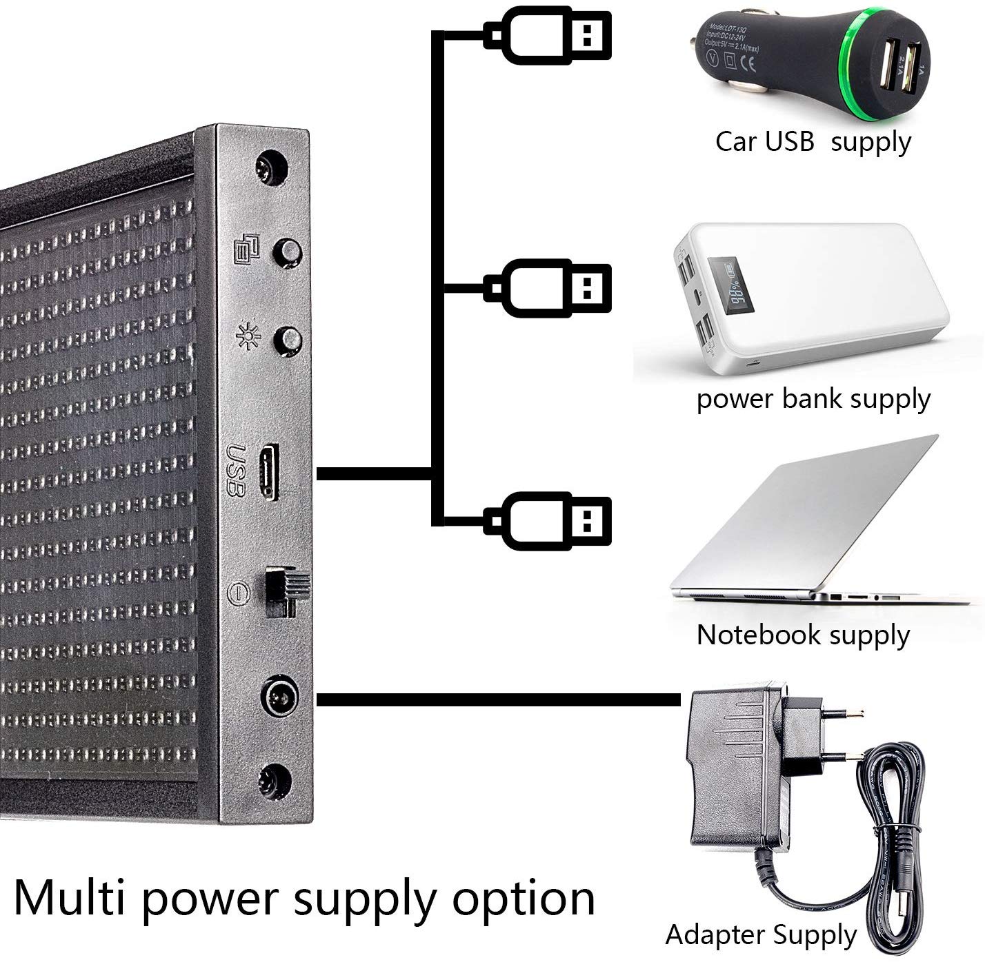 led signs programmable for cars
