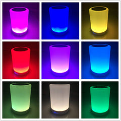 Leadleds RGB Lighting Wireless Bluetooth Speaker Hands-free Call LED Light Lamp With Music Beat, Portable Bluetooth Speaker Lighting - Leadleds