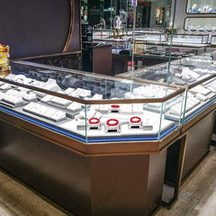 Leadleds Rotating Display Stand Jewelry Turntable by Solar Energy and Battery Operated, 2-Pack - Leadleds