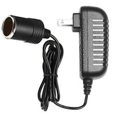 AC to DC Converter 2A 24W Car Cigarette Lighter Socket 110-240V to 12V AC/DC Power Adapter