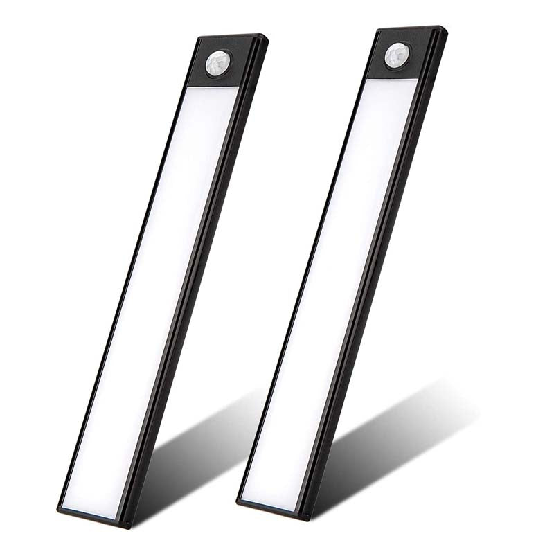 UNTCENT Wall Cabinets Light USB Rechargeable Magnetic Motion Sensor Night Light, 3 Pack