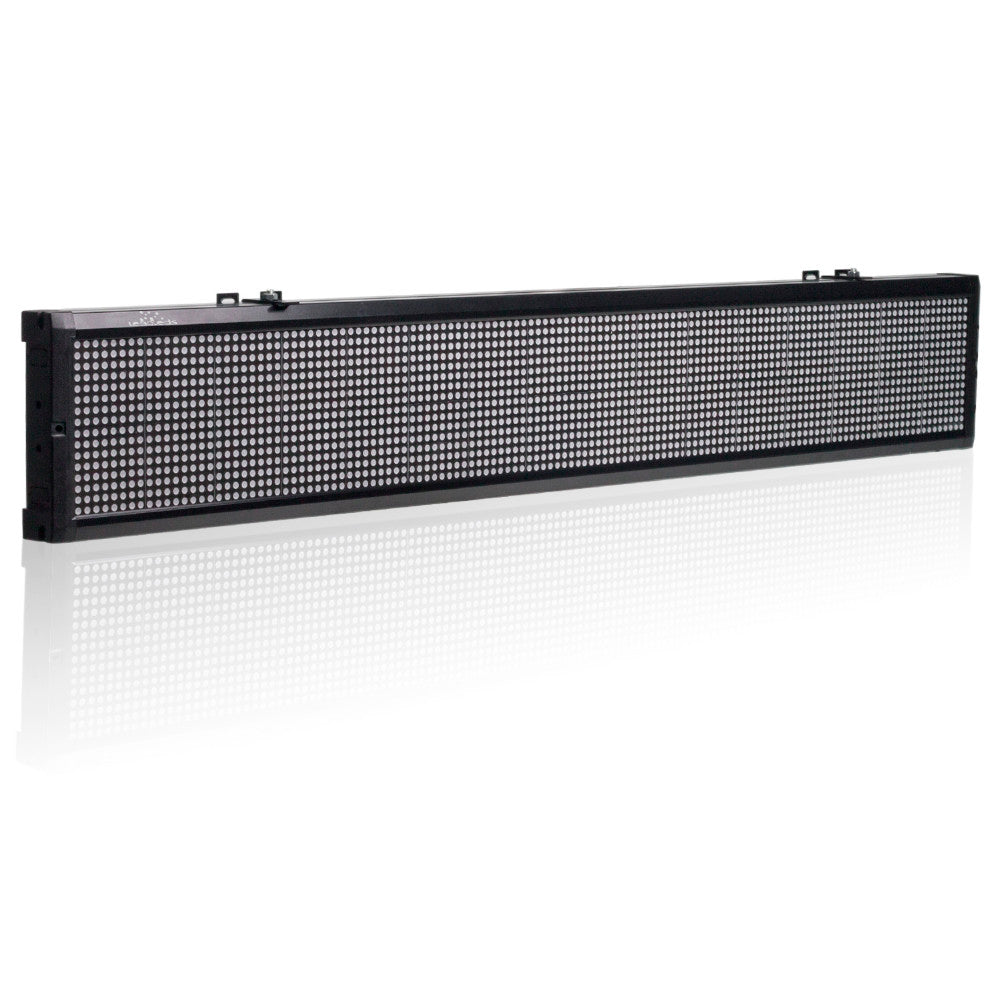 Leadleds 50 inches Length Indoor Led Sign Board WiFi Led Display Programmable Message Sign Tricolor for Office Store Wall Window - Leadleds