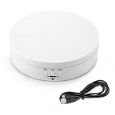 UNTCENT Motorized Turntable Electric Rotating Display Stand for Jewelry Hobby Collectible Products