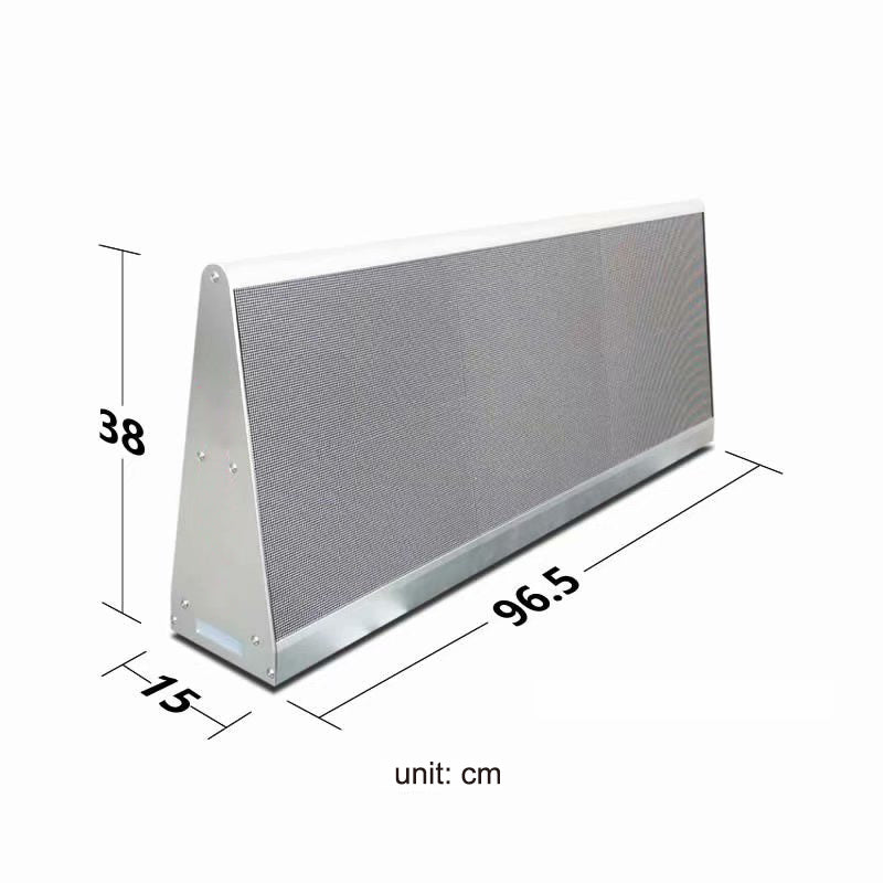 Leadleds 38 in Advertising Sign Taxi Roof Digital sign 2 Sided Full Color Live Video Display