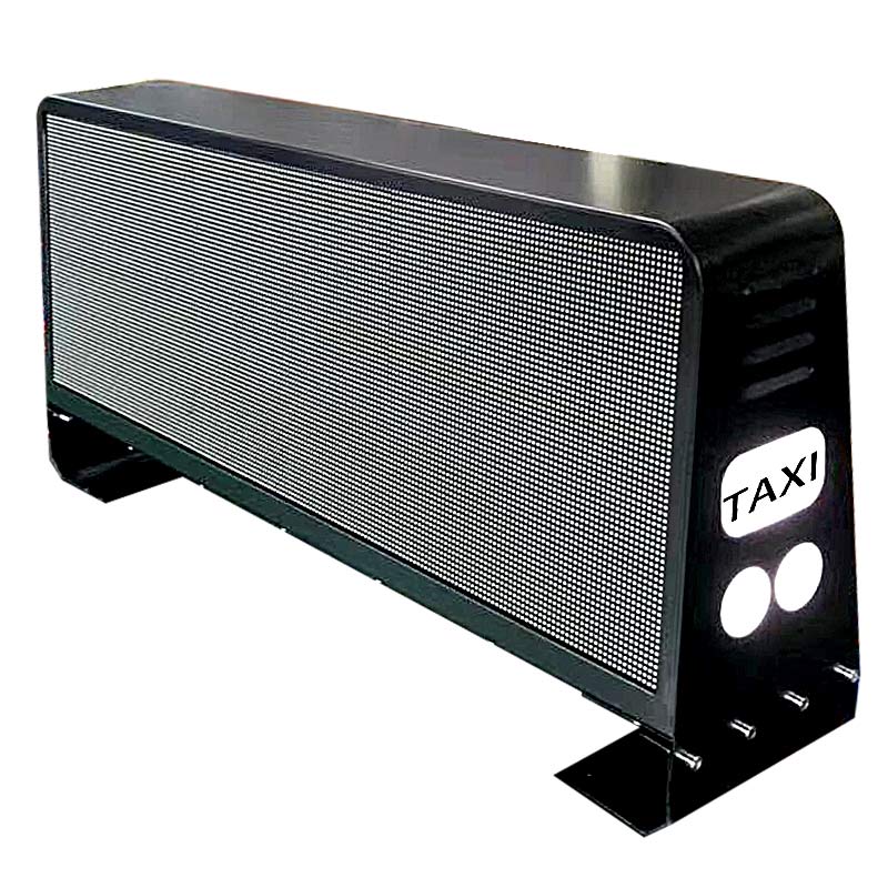 Leadleds P5 LED Taxi Top Display Waterproof, Wireless Car Roof Advertising Led Sign 96 x 32cm 2-side