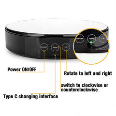 LED Screen Display Smart Electric Rotating Stand APP Intelligent Remote Control Turntable for Live Video Studio Shooting Props