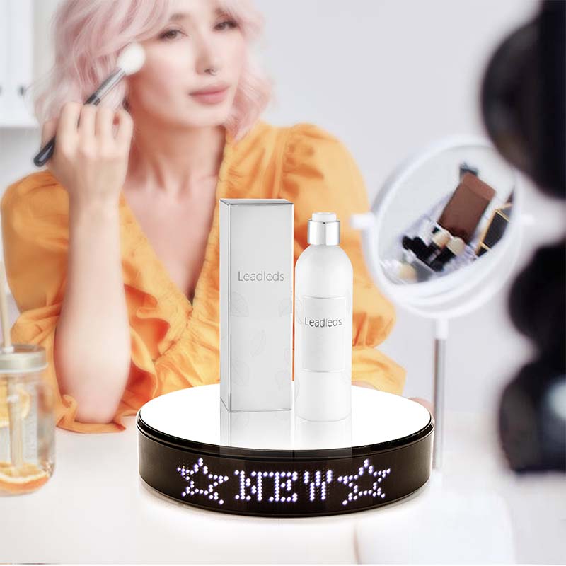 LED Screen Display Smart Electric Rotating Stand APP Intelligent Remote Control Turntable for Live Video Studio Shooting Props