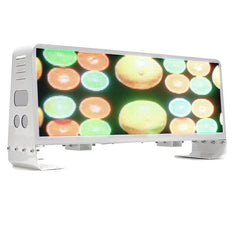 Leadleds 3G 4G WiFi GPS Control Led Taxi Roof Advertising Signs Led Video Screen DC9V-36V, Double-sided