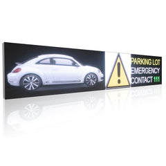 Leadleds 19 x 4.2Ft Outside Led Screen Affordable Digital Signage Custom Exterior Church Sign