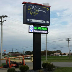 Leadleds Ethernet Programmable Outdoor Ful Color Led Sign with SDK