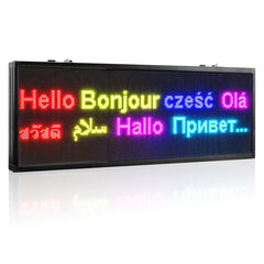 Leadleds 41 in Electronic Open Sign Custom Led Display Full Color