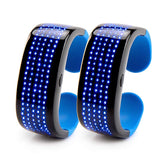 Leadleds LED Bracelet 9 Patterns Flashing Display for Running, Cycling, Party, Bar, EMD, 2-Pack