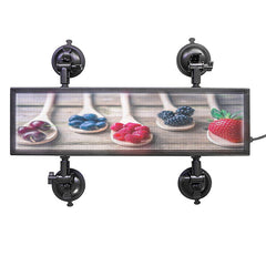 Leadleds Full Color Sign For Car Wireless Smart Led Car Sign DC9-36V